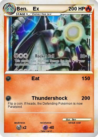 Pokemon Ben.    Ex