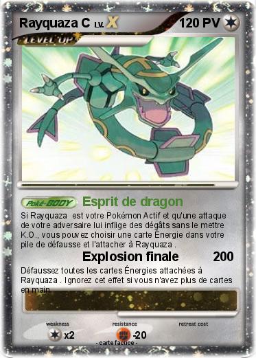Pokemon Rayquaza C