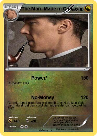 Pokemon The Man -Made in China