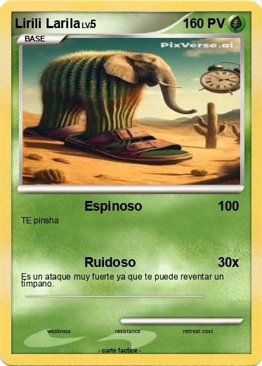 Pokemon Lirili Larila