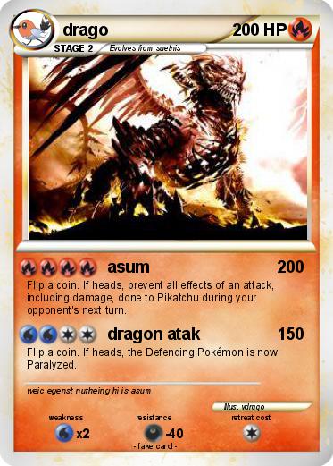 Pokemon drago