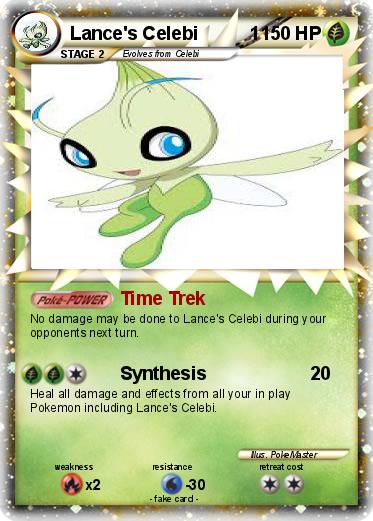 Pokemon Lance's Celebi          1