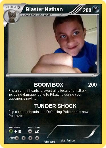 Pokemon Blaster Nathan