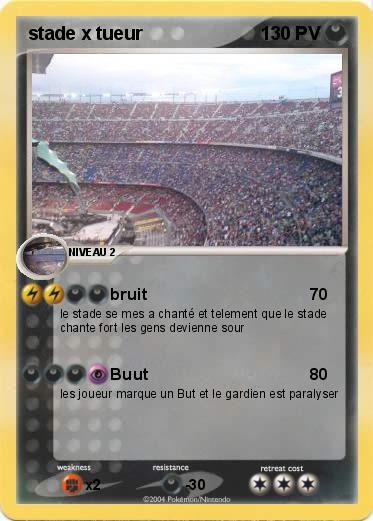 Pokemon stade x tueur