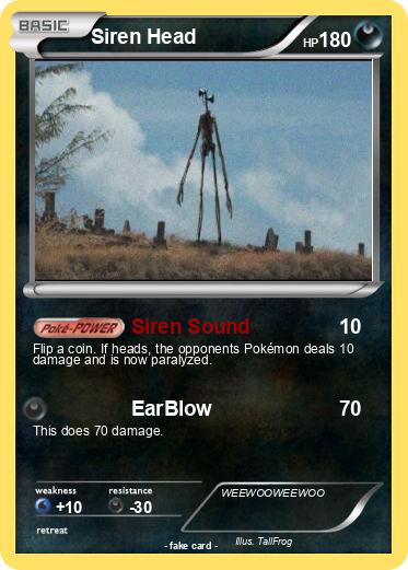 Pokemon Siren Head