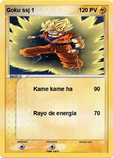 Pokemon Goku ssj 1