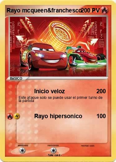 Pokemon Rayo mcqueen&franchesco