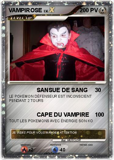 Pokemon VAMPIROSE