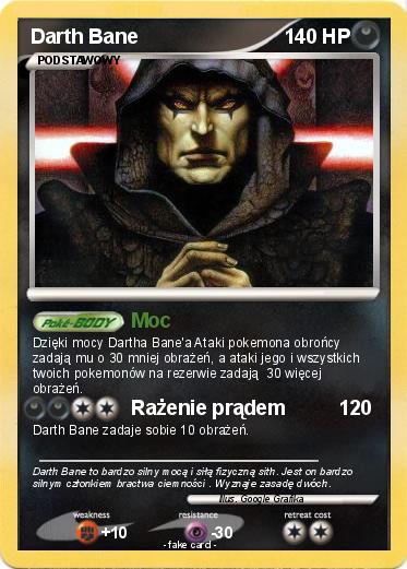Pokemon Darth Bane
