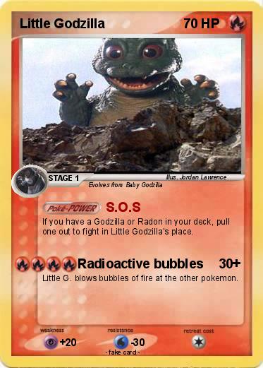 Pokemon Little Godzilla