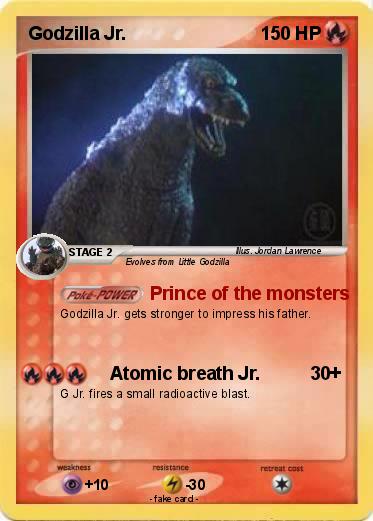 Pokemon Godzilla Jr.