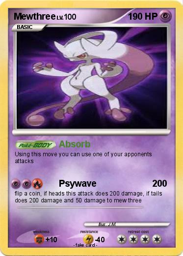 Pokemon Mewthree
