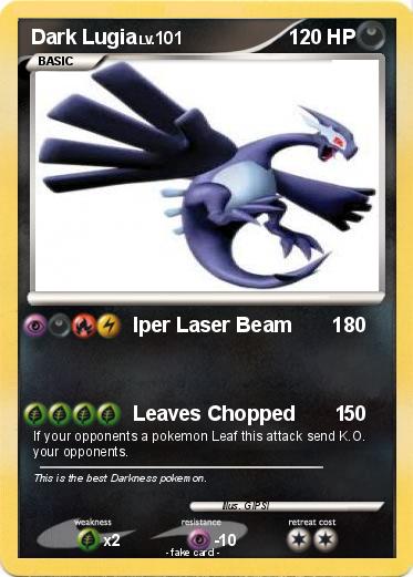 Pokemon Dark Lugia