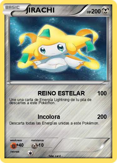 Pokemon JIRACHI