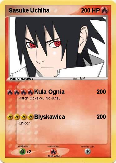 Pokemon Sasuke Uchiha