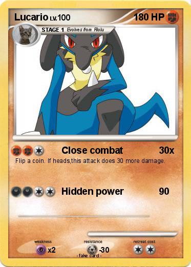 Pokemon Lucario