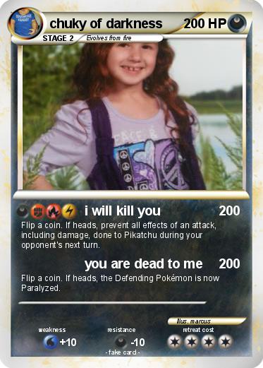 Pokemon chuky of darkness