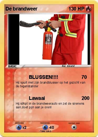 Pokemon De brandweer