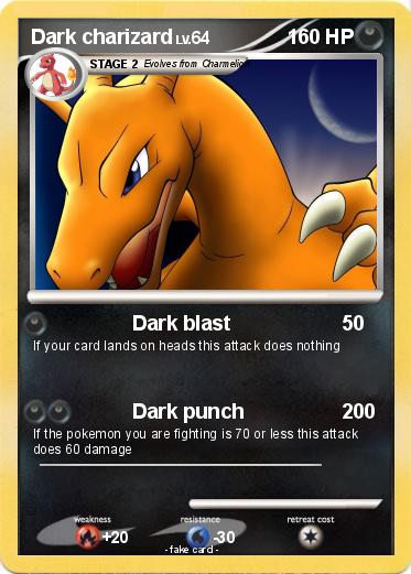 Pokemon Dark charizard