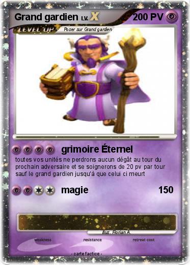 Pokemon Grand gardien