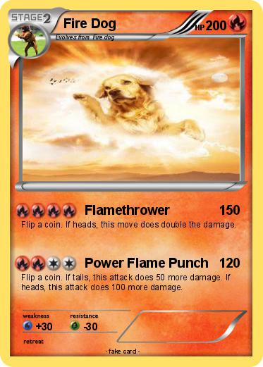 Pokemon Fire Dog