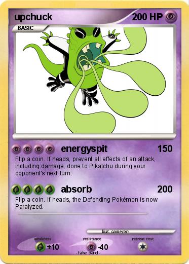 Pokemon upchuck