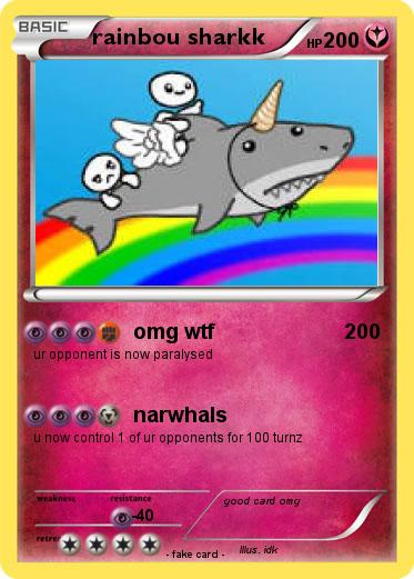 Pokemon rainbou sharkk