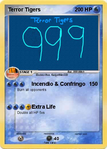Pokemon Terror Tigers