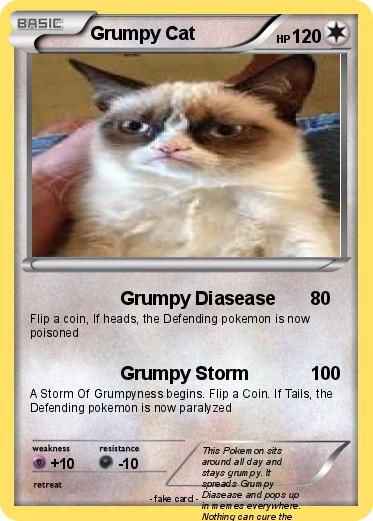 Pokemon Grumpy Cat