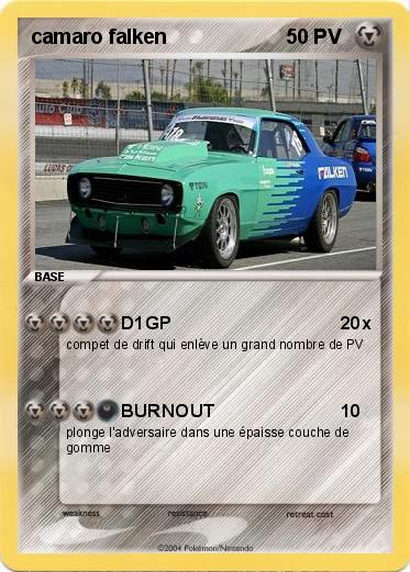 Pokemon camaro falken