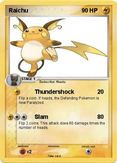 Pokemon Raichu