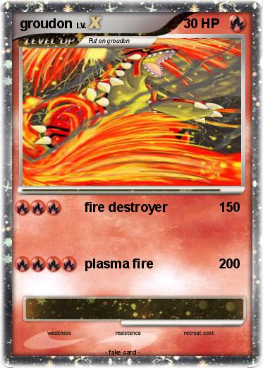 Pokemon groudon