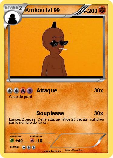 Pokemon Kirikou lvl 99