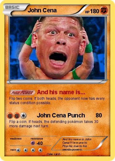 Pokemon John Cena