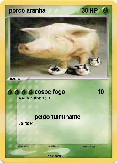 Pokemon porco aranha