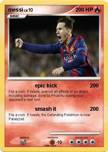 Pokemon messi