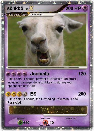 Pokemon sönkkö