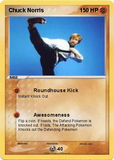 Pokemon Chuck Norris