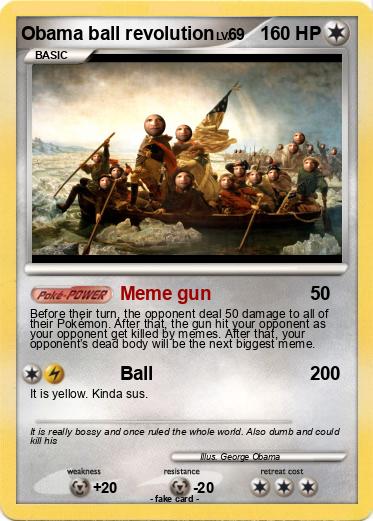 Pokemon Obama ball revolution