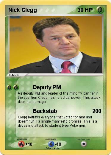 Pokemon Nick Clegg