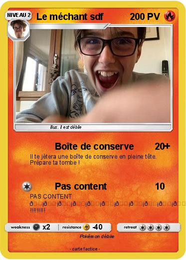 Pokemon Le méchant sdf