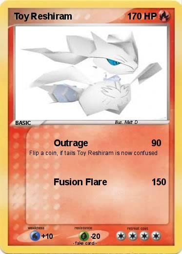 Pokemon Toy Reshiram