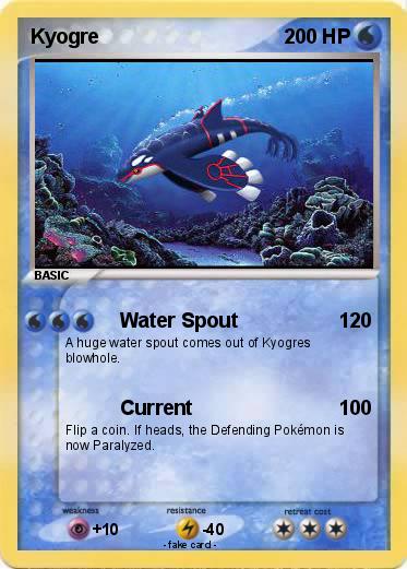 Pokemon Kyogre