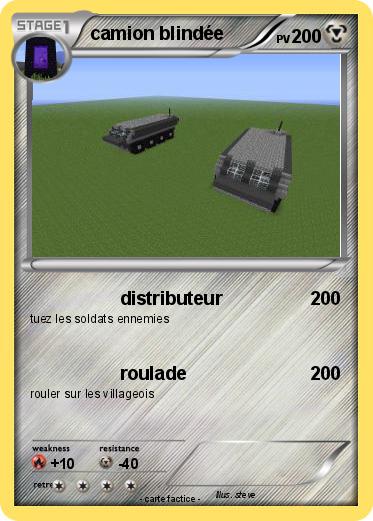 Pokemon camion blindée