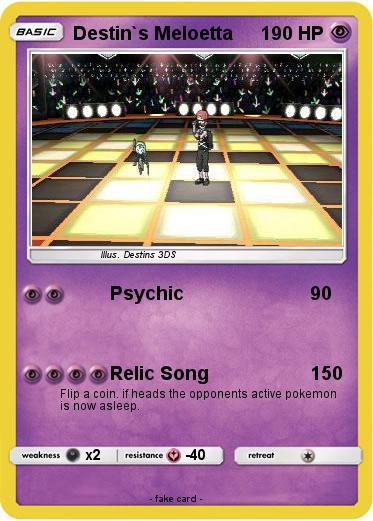 Pokemon Destin`s Meloetta