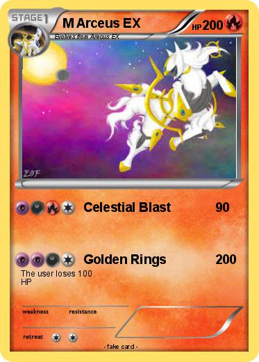 Pokemon M Arceus EX