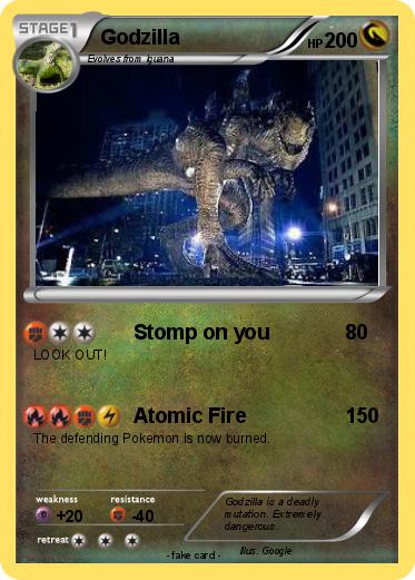 Pokemon Godzilla