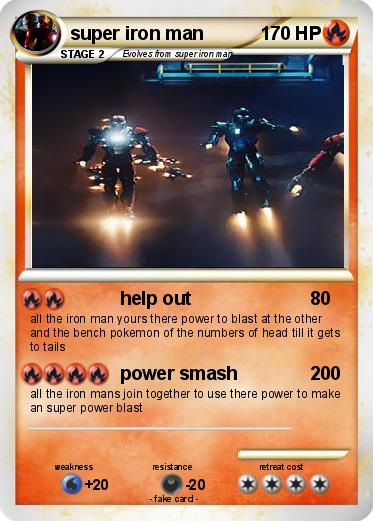 Pokemon super iron man