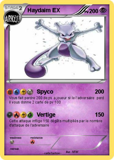 Pokemon Haydaim EX