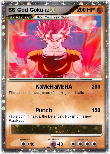 Pokemon SS God Goku